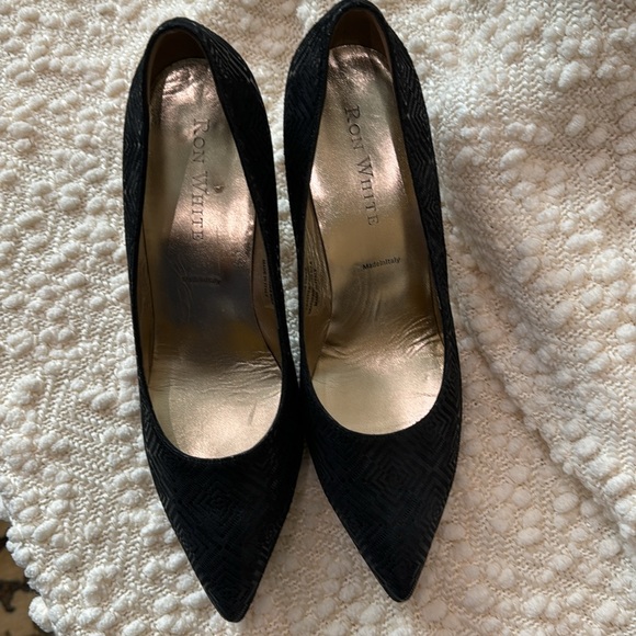 Size 41 black pumps. Made in Italy Ron White. - Picture 3 of 5